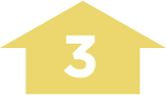 house icon with number